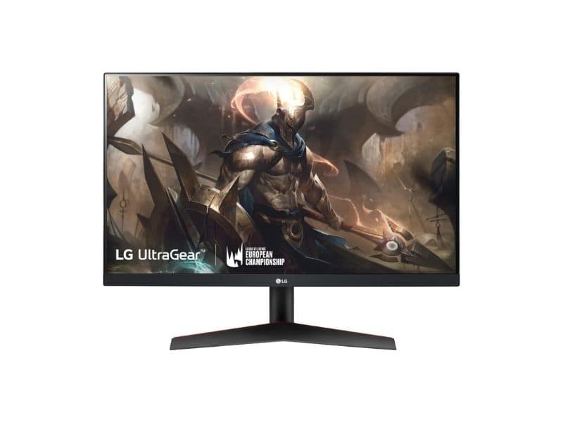 Monitor gaming LG UltraGear 24GN600-B de 24 pulgadas con panel IPS y 144Hz.