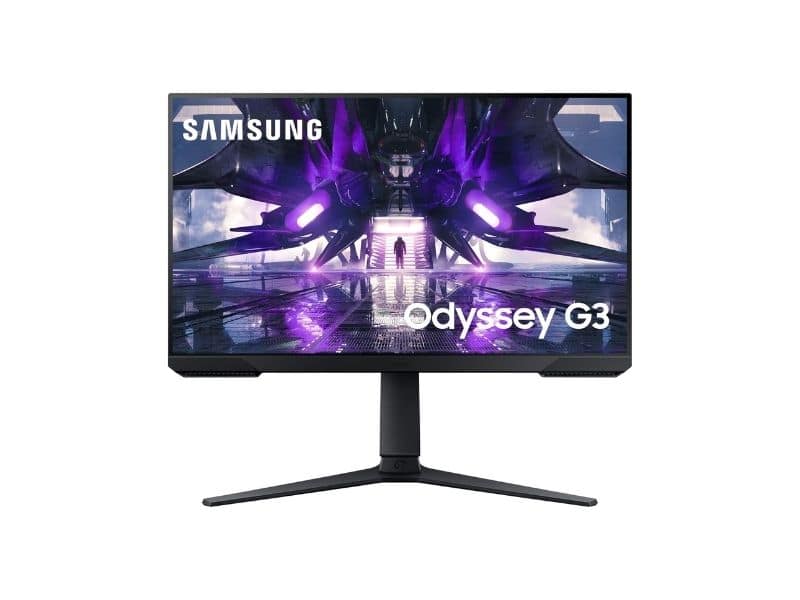 Monitor gaming Samsung Odyssey G3 de 24 pulgadas VA 144Hz.
